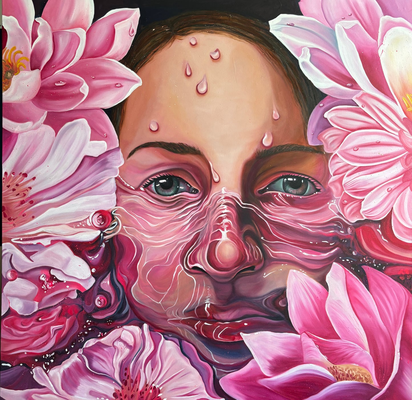 I am Woman, I Rise Up - Original 36x36