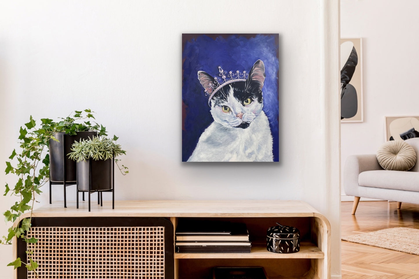 Custom Oil Paint Pet Portrait