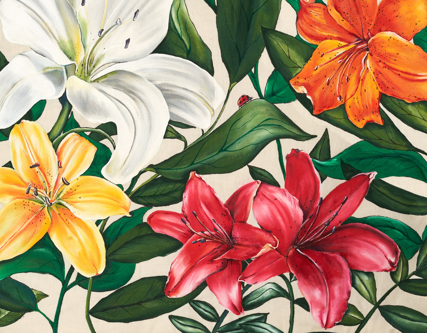 Lilies One - PRINT 8x10 inches
