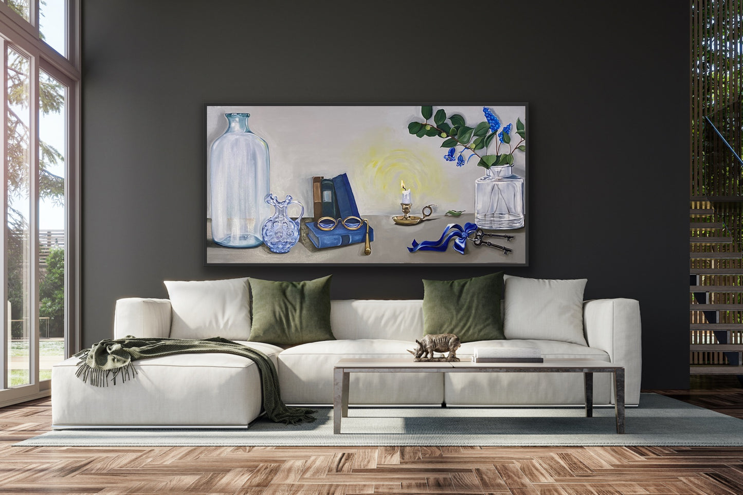 Vintage Vibes - ORIGINAL 36x72 inches