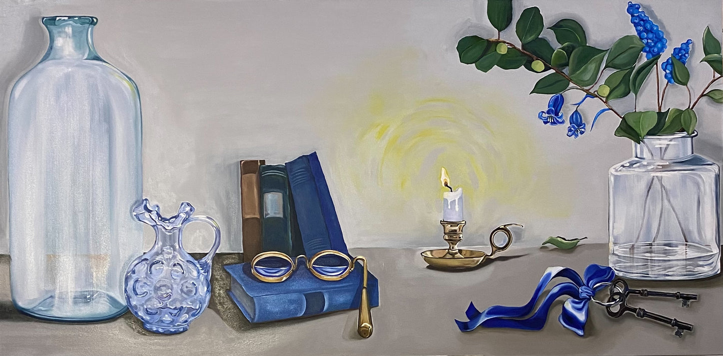 Vintage Vibes - ORIGINAL 36x72 inches