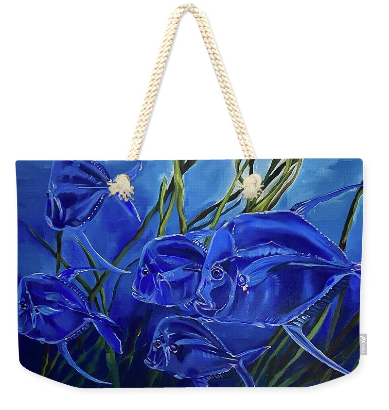 Blue Fish - Weekender Tote Bag