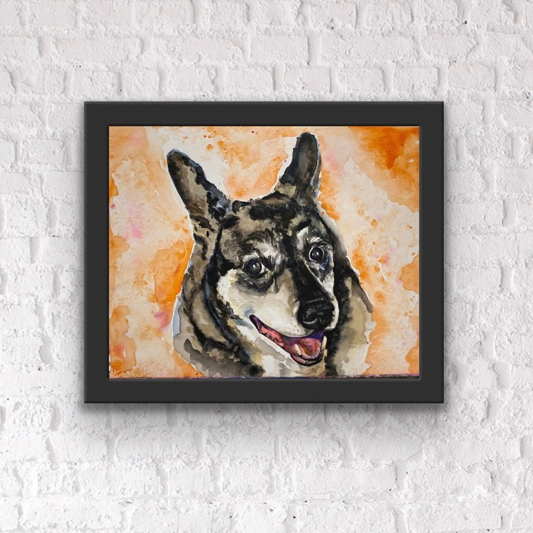 Custom Hand Painted Pet Portrait