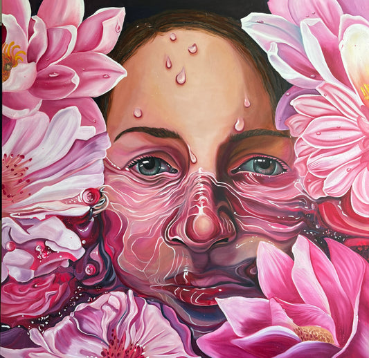 I am Woman, I Rise Up - Original 36x36
