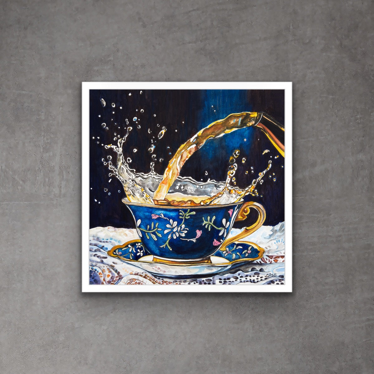 Spill the Tea- PRINT 8x8 inches