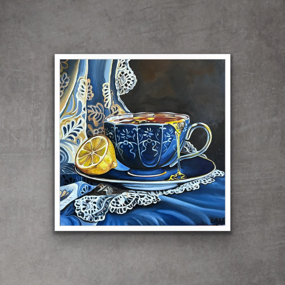 Tea Time - PRINT 8x8 inches