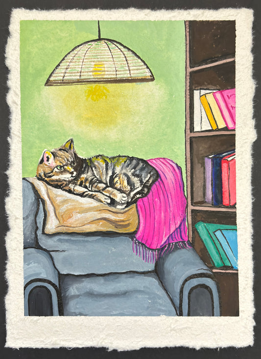 Art of the Day - Tiger Cat- Original