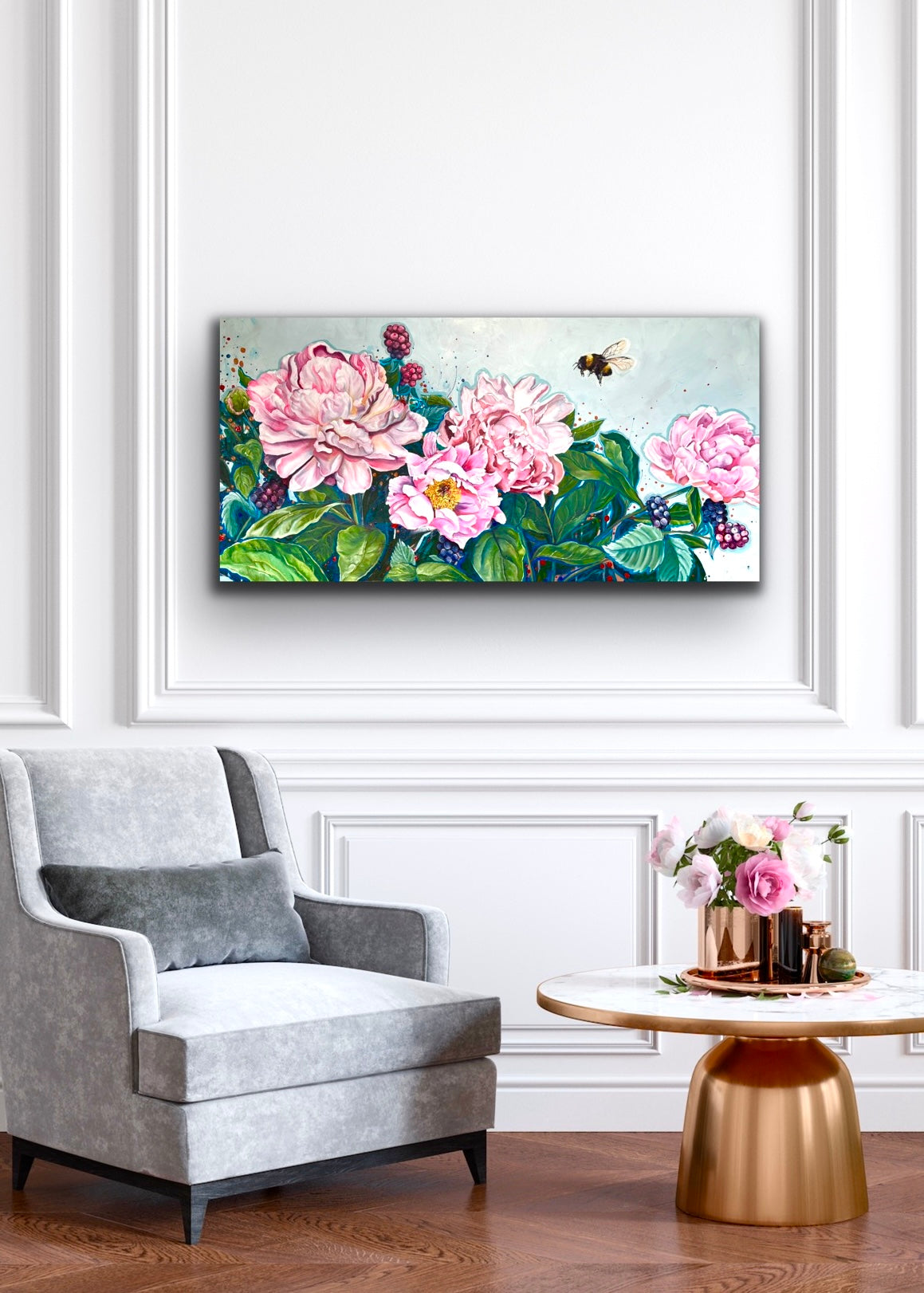 From Above - 24x48 Oil Painting