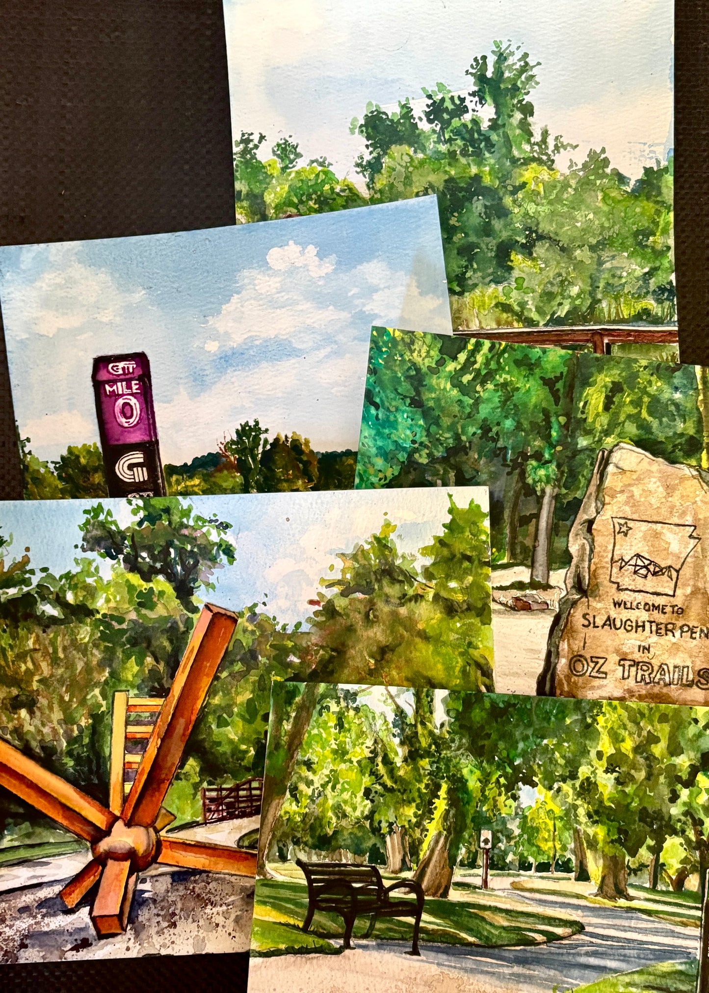 Razorback Greenway Print Club