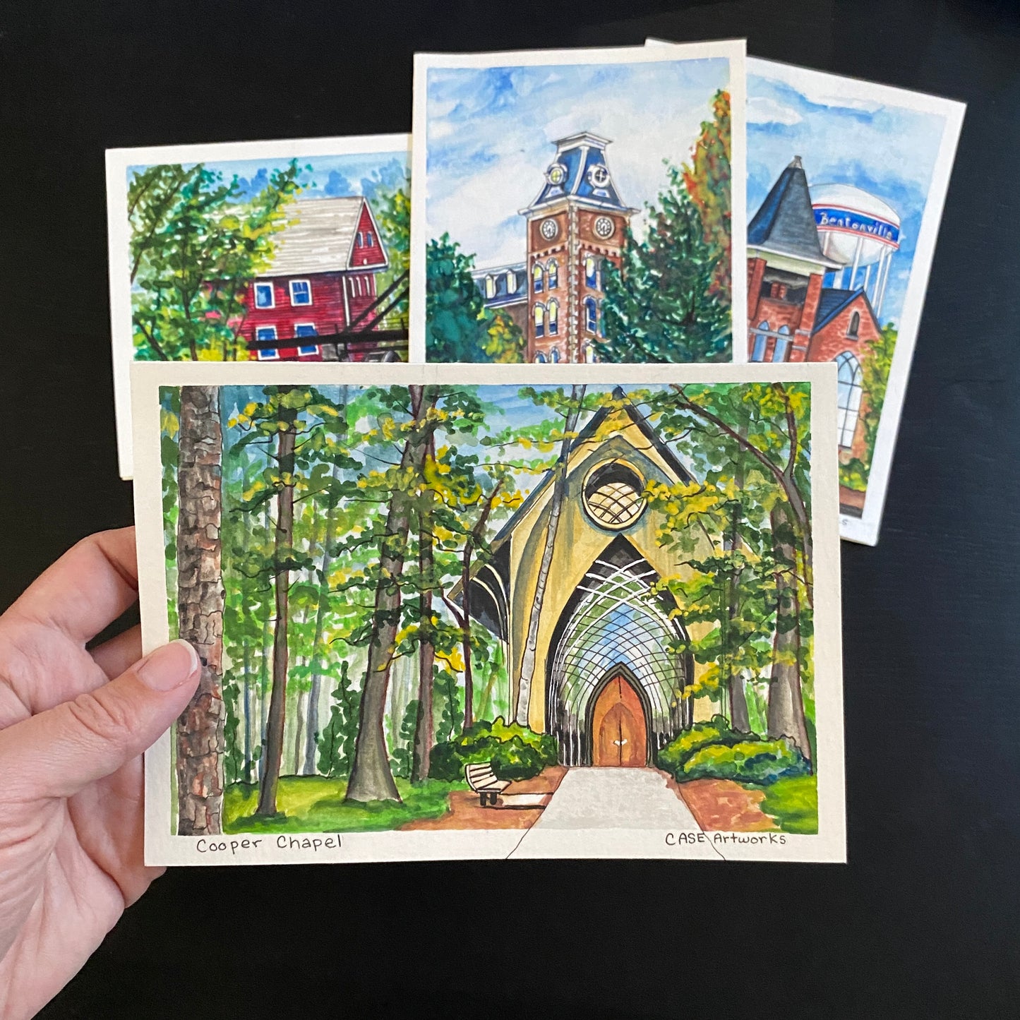 1 - 5x7 Folded Card - Cooper Chapel