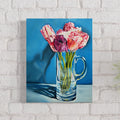 Pitcher of Tulips - ORIGINAL 11x14