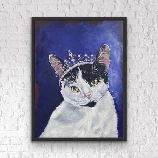 Custom Oil Paint Pet Portrait