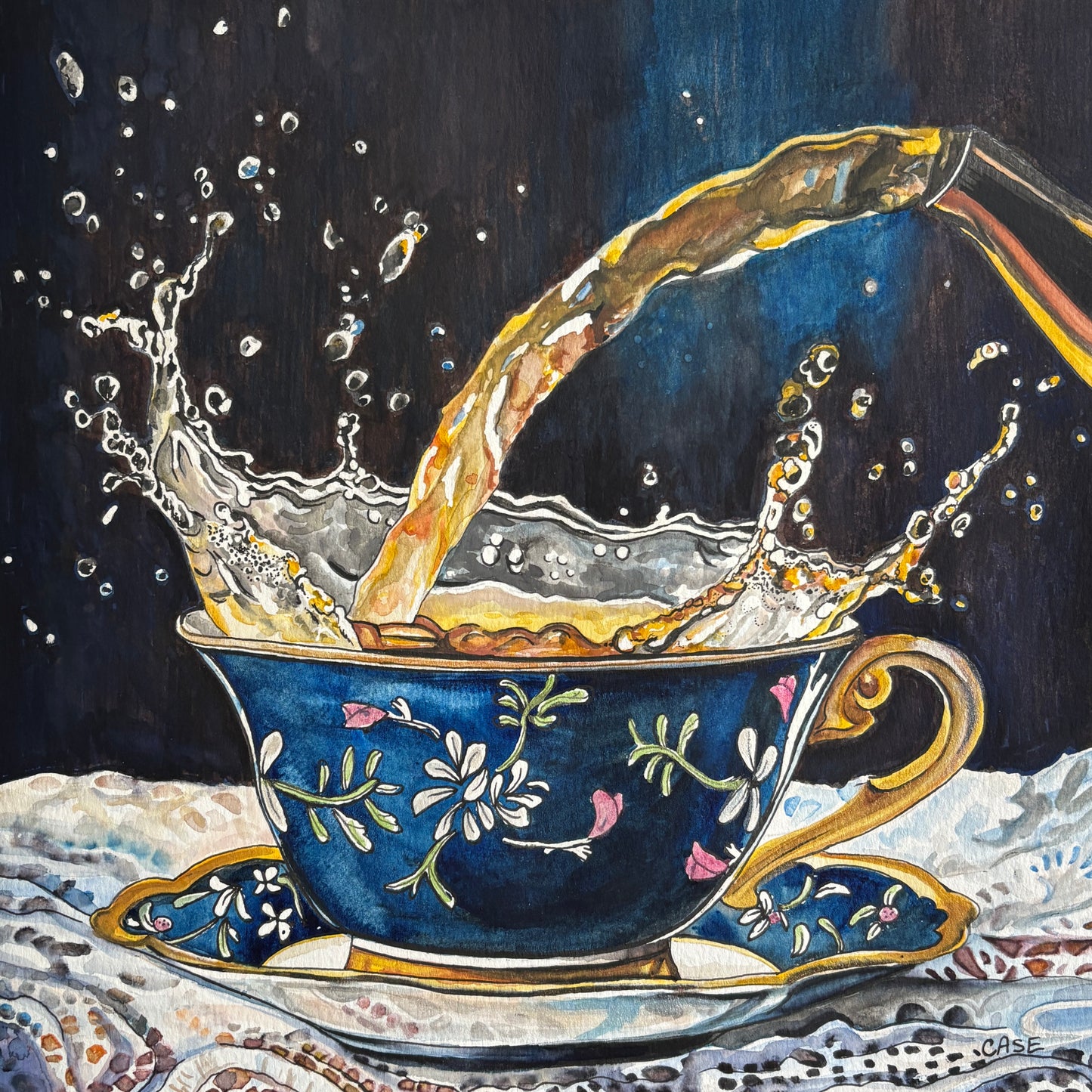 Spill the Tea - 13x13 Original