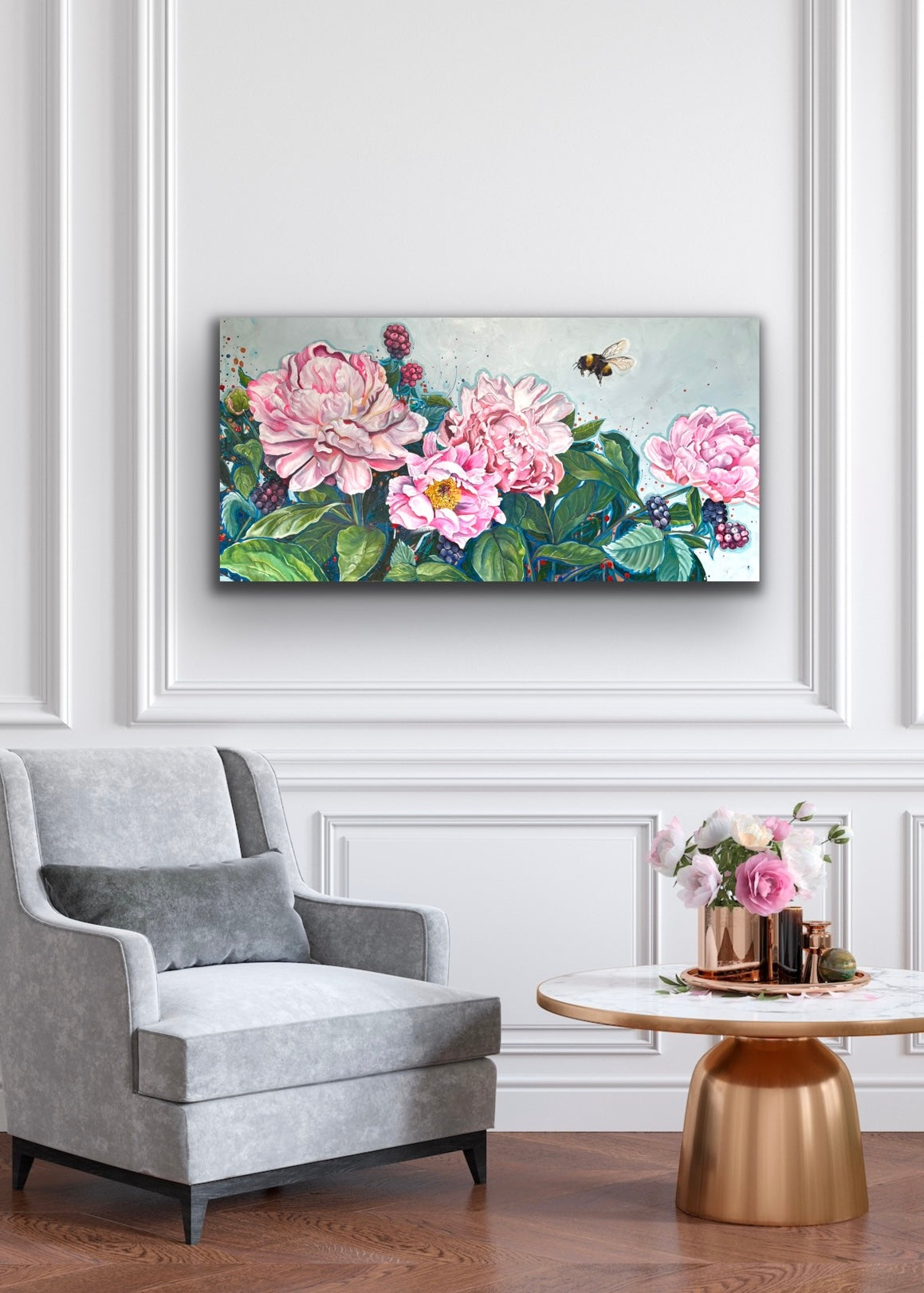 From Above - 24x48 Oil Painting