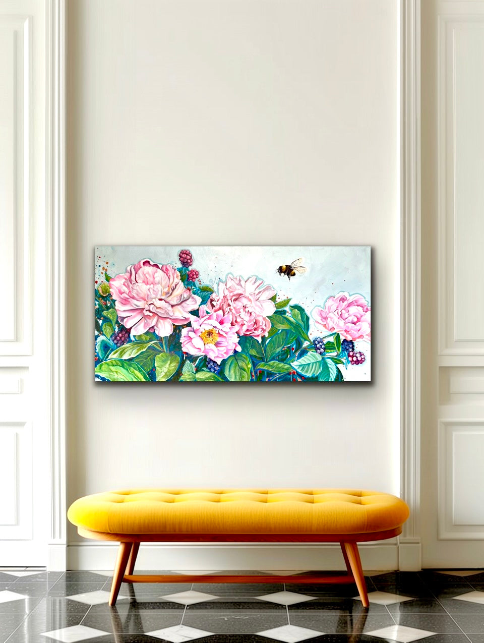 From Above - 24x48 Oil Painting