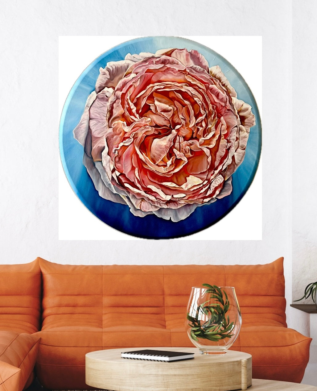 I am a Rose - Original 40x40 inches