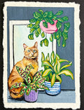 Art of the Day - Tabby Cat- Original