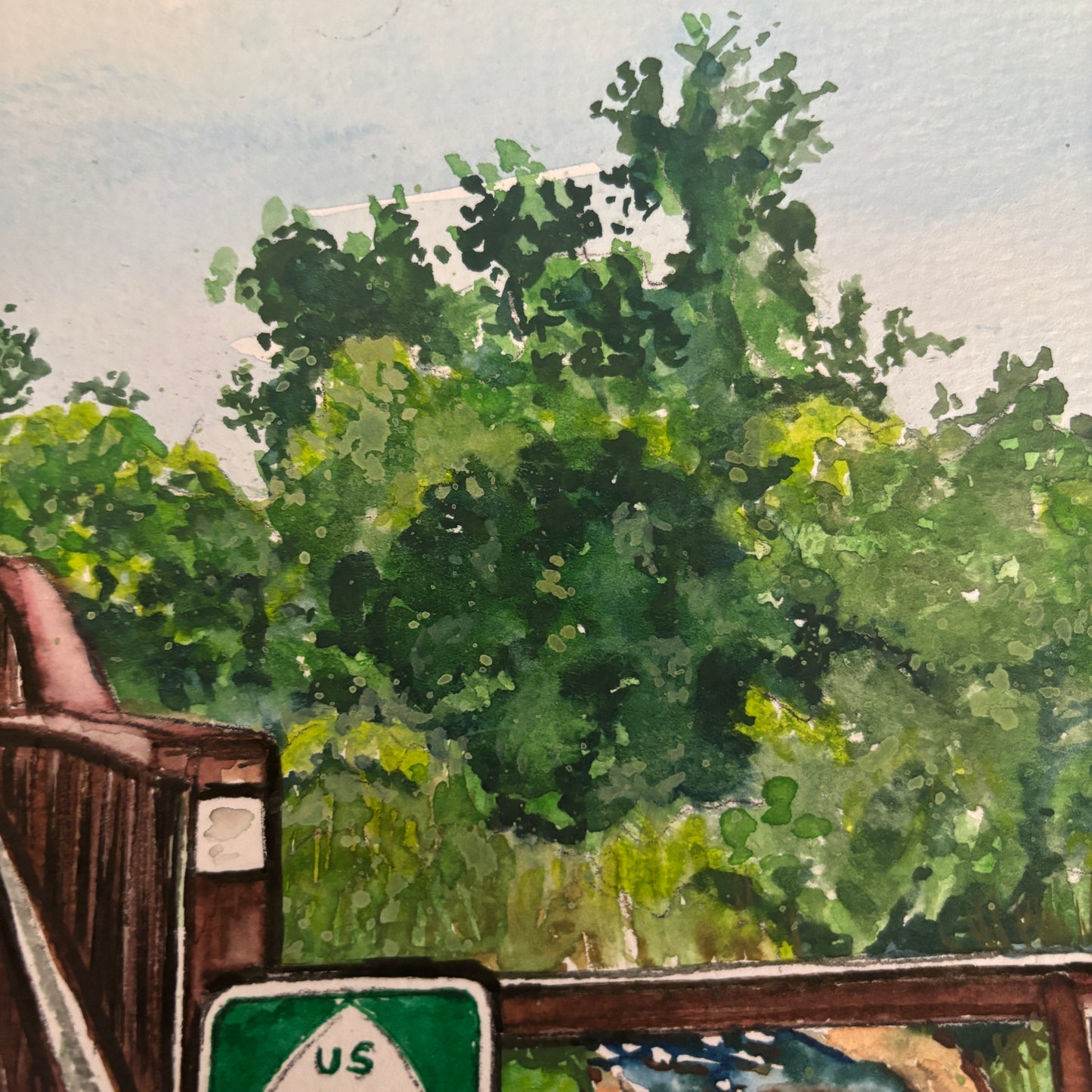 Razorback Greenway Print Club