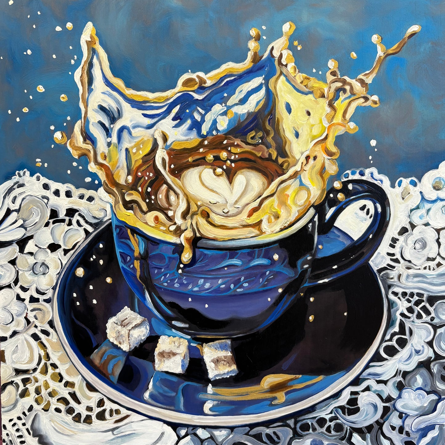 Coffee Love -12x12 Original