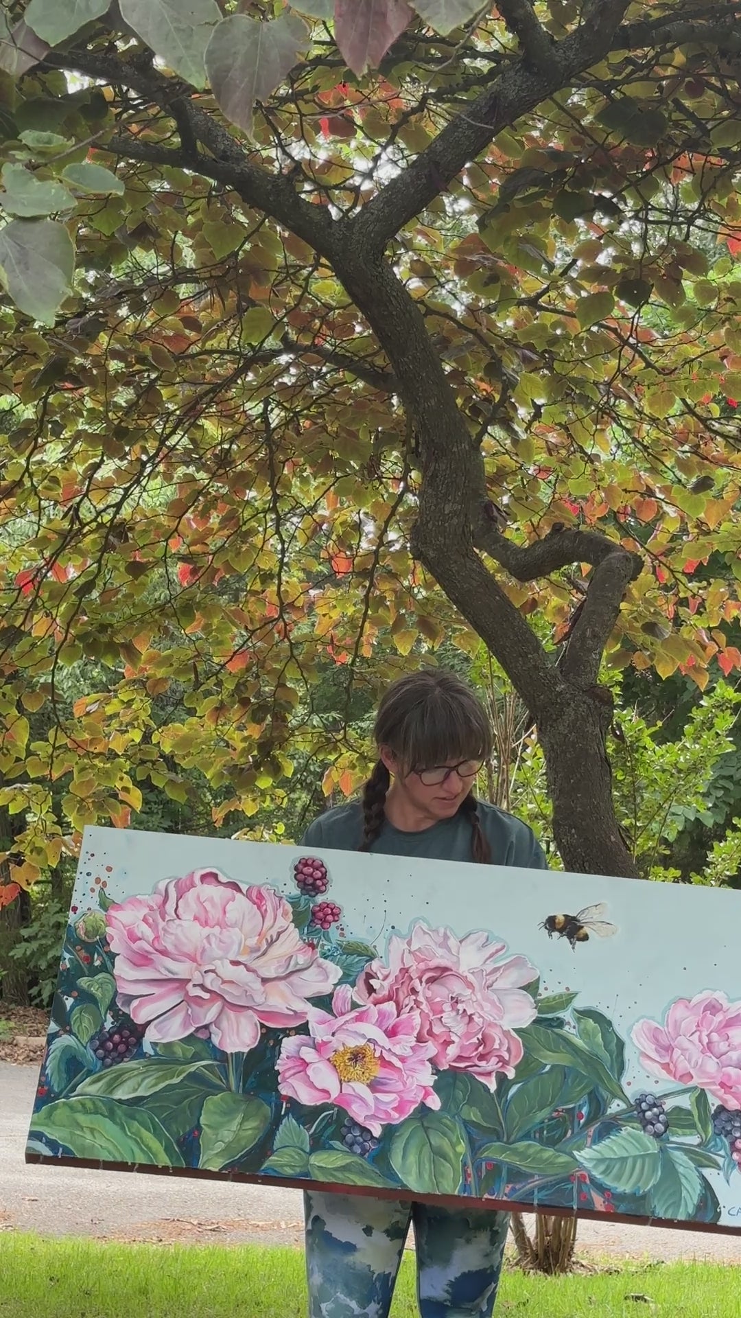 From Above - 24x48 Oil Painting