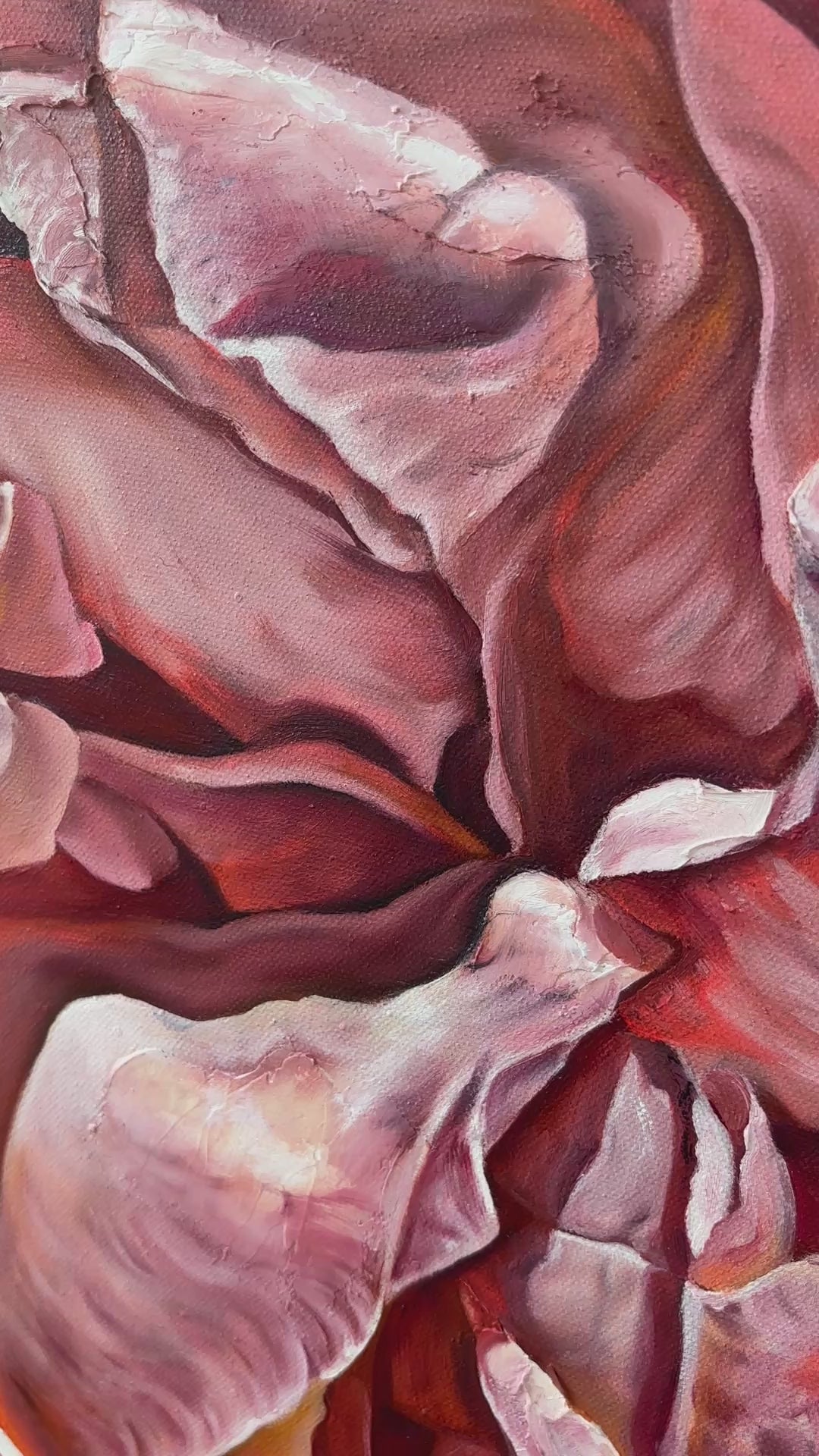 I am a Rose - Original 40x40 inches