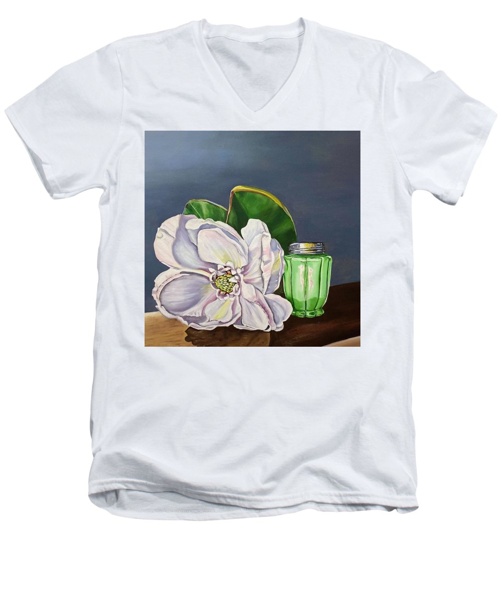 Big Magnolia - Men's V-Neck T-Shirt