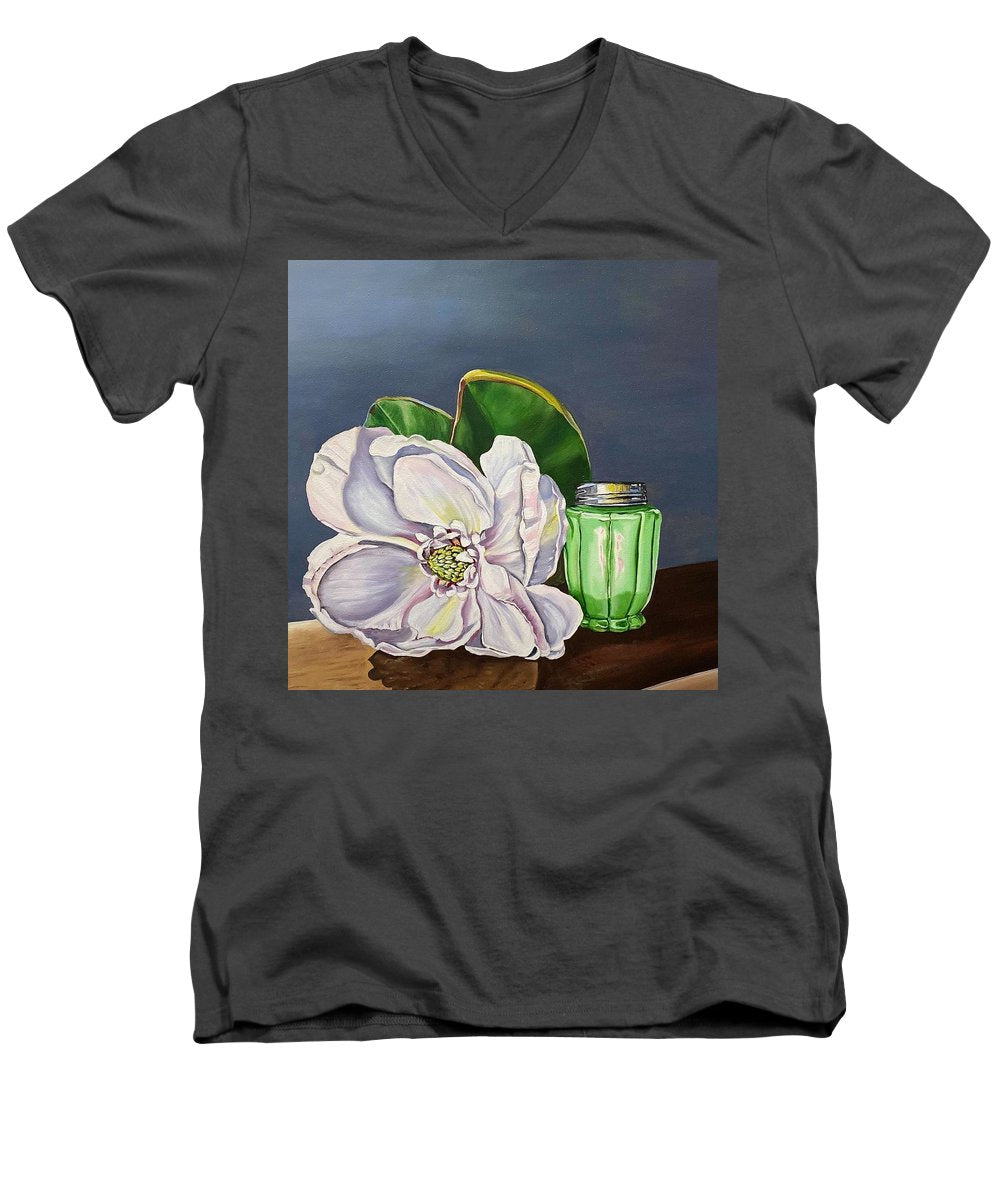 Big Magnolia - Men's V-Neck T-Shirt