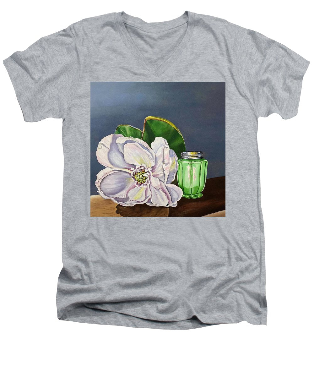 Big Magnolia - Men's V-Neck T-Shirt