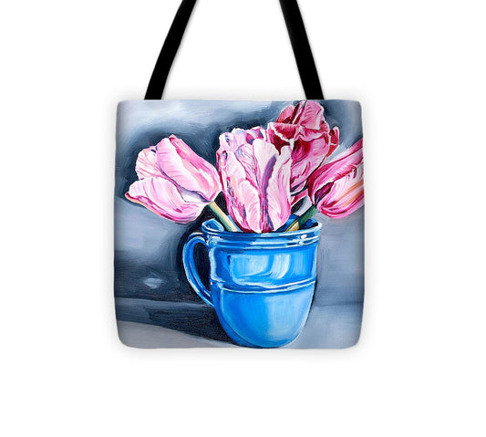 Pink Tulips - Tote Bag