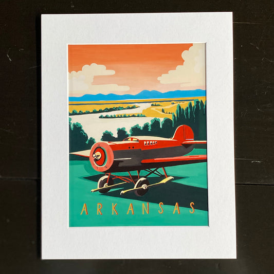 Arkansas Flies - PRINT 8x10 inches