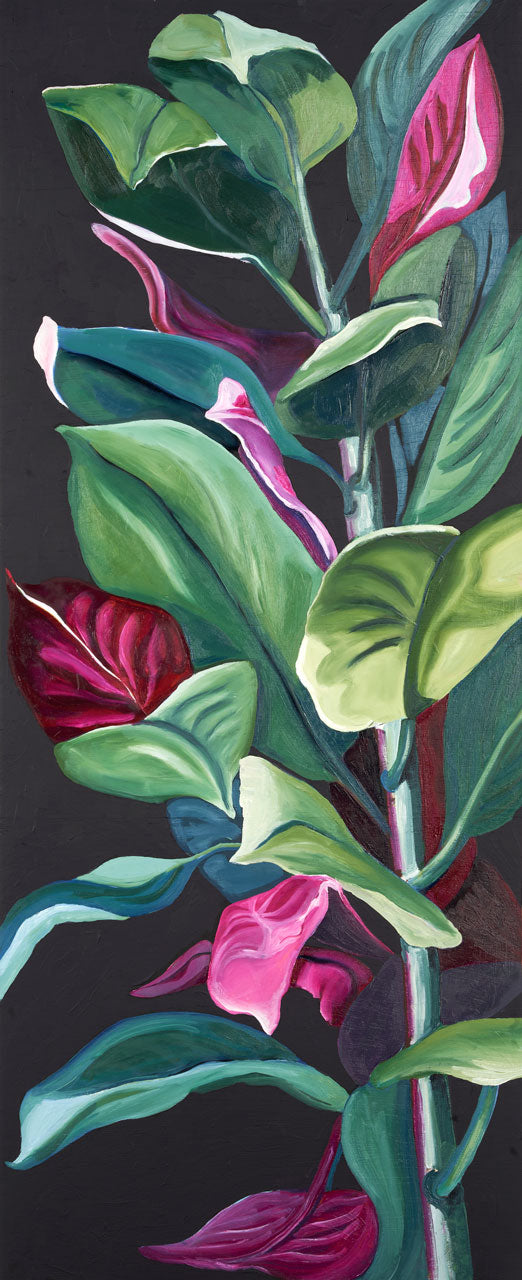 Rubber Plant - ORIGINAL 15x36 inches