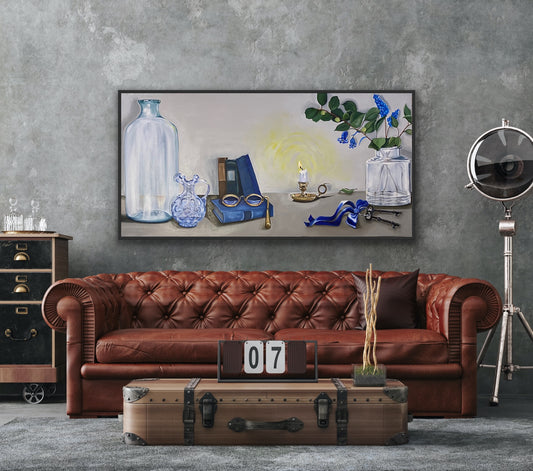 Vintage Vibes - ORIGINAL 36x72 inches