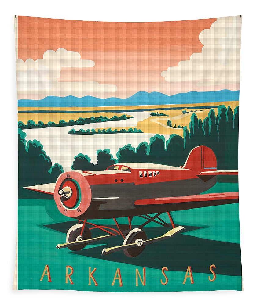 Arkansas Flies - Tapestry