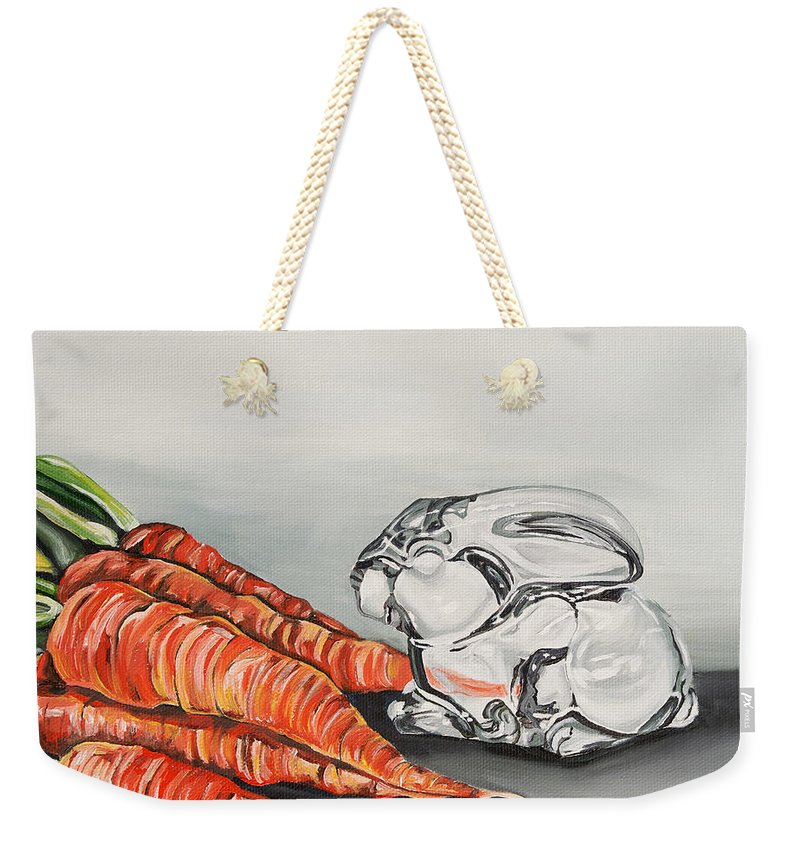 Glass Bunny - Weekender Tote Bag