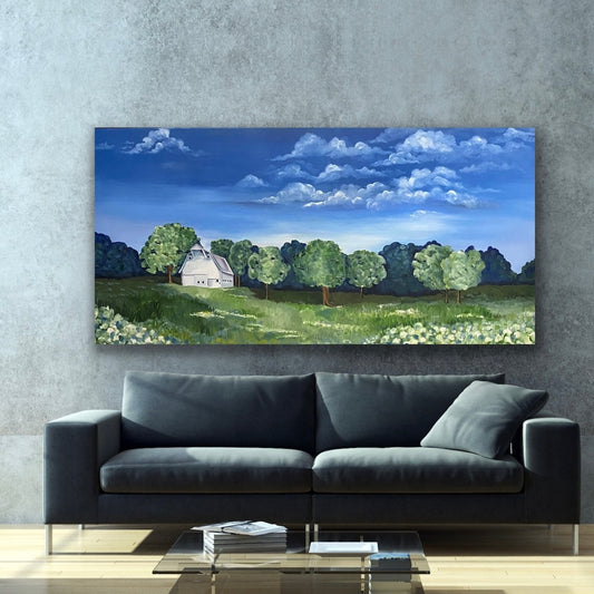 Historic Johnson Barn - ORIGINAL 36x72 inches