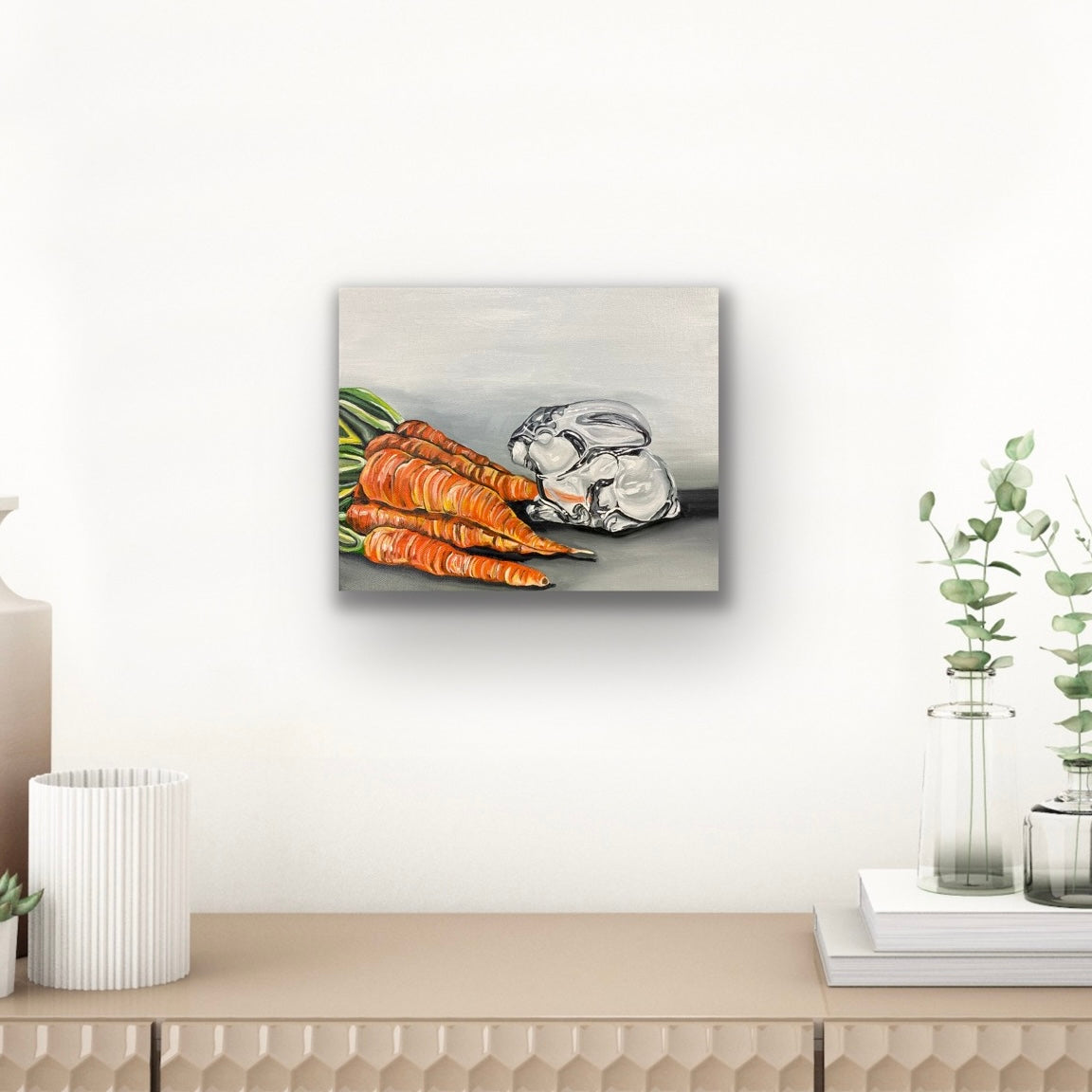 Glass Bunny - Print 8x10 inches