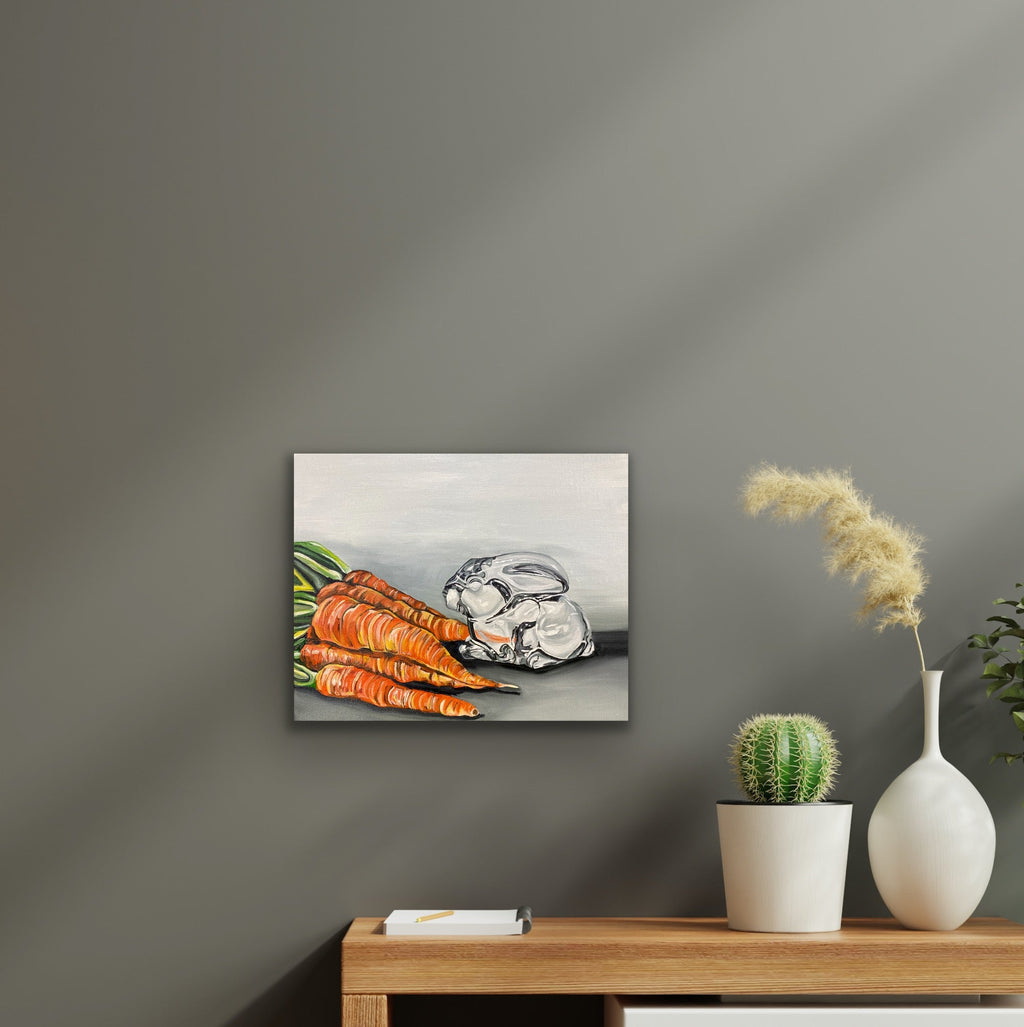 Glass Bunny - Print 8x10 inches